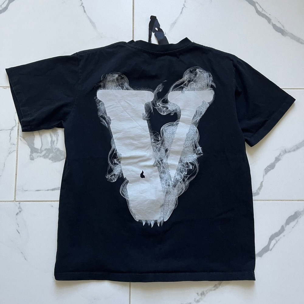 Vlone No Smoking Angel T-Shirt black medium - Picture 8 of 8